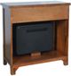 Jofran Inc. Urban Icon Merlot 32" Fireplace Media Console-3