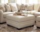 Ashley® Luxora Bisque Ottoman with Storage-4