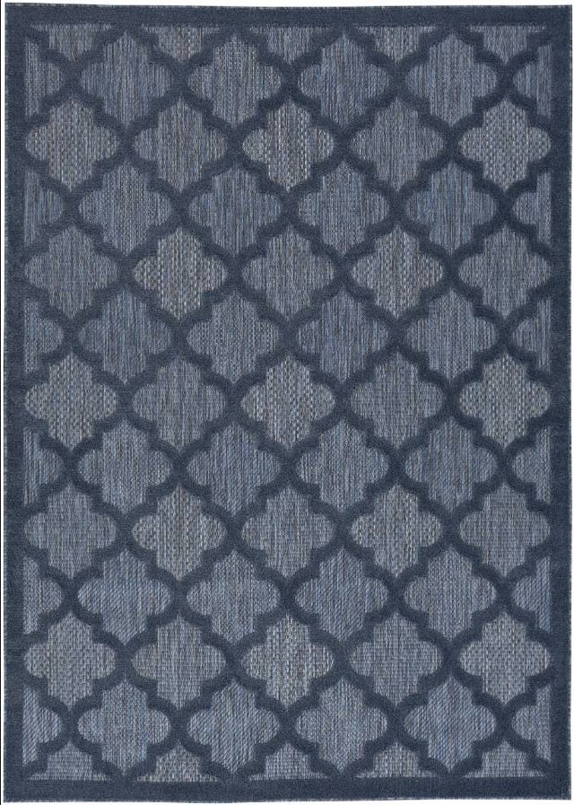 Nourison Home™ Nourison Easy Care Navy Blue 5'x7' Area Rug -0