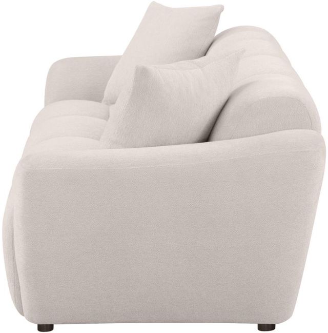 Coaster® Destino Greige Chenille Upholstered Splayed Arm Sofa-3