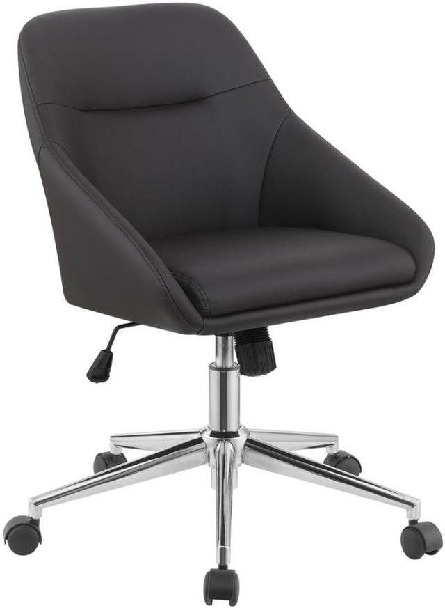 Coaster® Jackman Brown/Chrome Office Chair