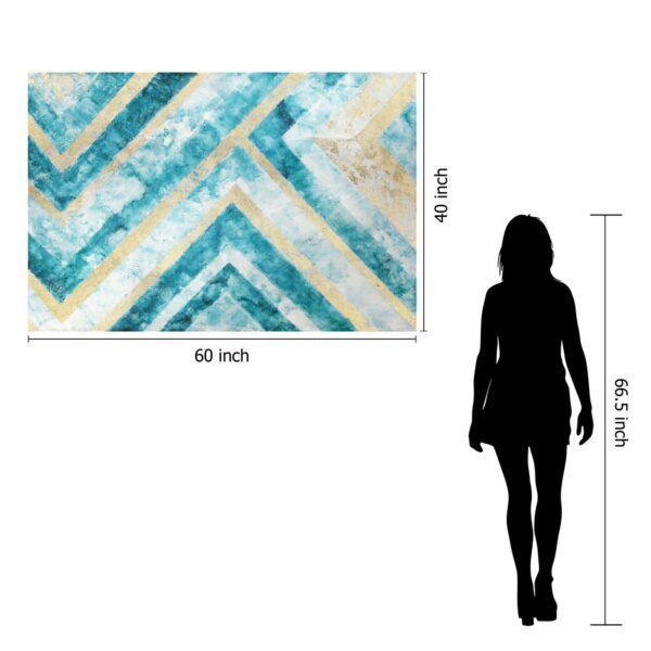 Classy Art Style 3 Tempered Glass plus Foil Wall Art-2
