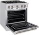 ZLINE Select 30" Stainless Steel Pro Style Gas Range-3