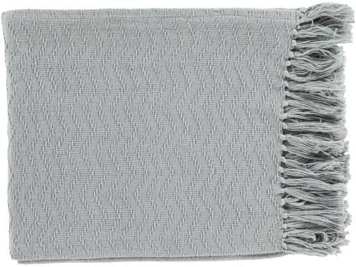 Surya Thelma Ice Blue 50"x60" Throw Blanket-0