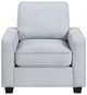 Homelegance® Gael Gray Accent Chair-2