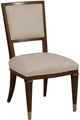 American Drew® Vantage Bartlett Natural/Walnut Side Chair-0