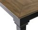 Martin Furniture Hartford Brown Extension Dining Table with Black Base-4
