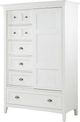 Magnussen Home® Heron Cove Chalk White/Dovetail Grey Door Chest-1