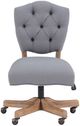 Linon Kelsey Gray Office Chair-3
