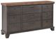 Steve Silver Co. Bear Creek Sable Dresser and Mirror Set-2
