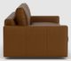 EQ3 Cello Plush Leather Straight Arm Sofa-3
