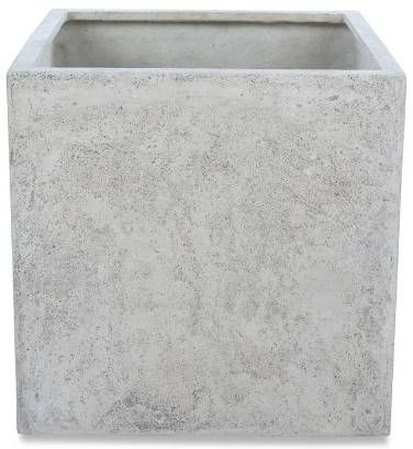 Renwil® Alona Beige/Taupe Fiberglass/Resin/Volcanic Stone Outdoor Planter-1