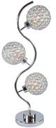 Crown Mark Chrome Globe Table Lamp-0