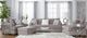 Hughes Furniture® 14100 Cameo Truffle Sofa-1