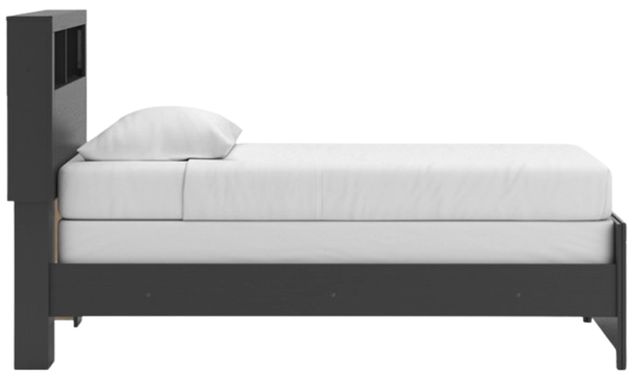 Signature Design by Ashley® Broachmyn Black/Gray Twin Bookcase Bed-3