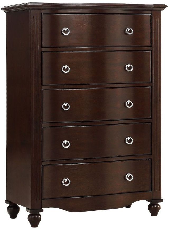 Mazin Furniture Meghan Espresso Youth Chest-1