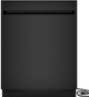 GE® 24" Black Top Control Built In Dishwasher-2