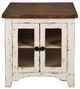Signature Design by Ashley® Wystfield 3-Piece White/Brown Living Room Table Set-2