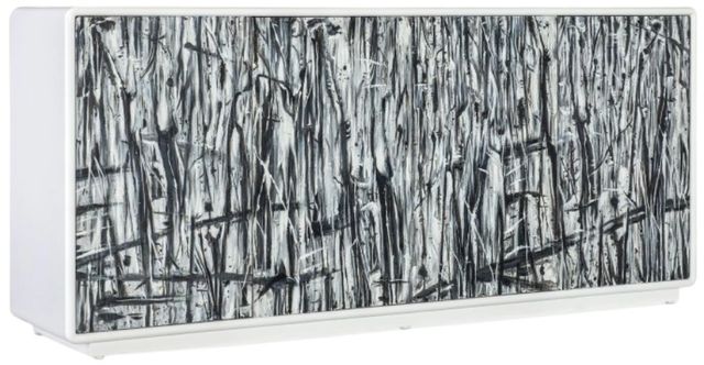 Hooker® Furniture Melange Graffitio Beige/Creams/White Credenza-0