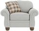 Flexsteel® Bexley Silver Glacier Chair-1