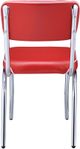Coaster® Retro 2-Piece Red/Chrome Side Chairs-3