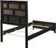Coaster® Watson Rustic Grey Oak Twin Bed-3