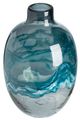 A & B Home Blue Glass Vase-2