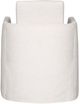 Vanguard® Furniture Stocked Laura Icey Cream Dining Chair-2
