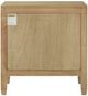Elizabeth Ann home Camelot Fruitwood Bedside Table-3