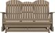 Signature Design by Ashley® Hyland Wave Driftwood Plastic Outdoor Glider Loveseat-1