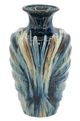 A & B Home Blue/Brown Vase-4