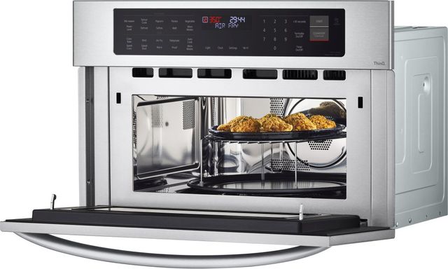 LG 1.7 Cu. Ft. Stainless Steel Built-In Electric Speed Oven-9