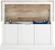 Sauder® Cottage Road® White Storage Coffee Table with Brown Top -1