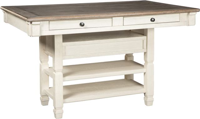 Signature Design by Ashley® Bolanburg 7-Piece Two-Tone Counter Height Dining Table Set-4