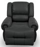 Fauteuil coulissant pivotant en cuir à commande électrique personnalisable Genet de Best® Home Furnishings-1