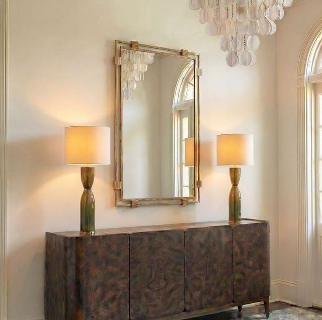 Uttermost® Elsher Antiqued Gold Mirror-1