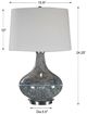 Uttermost® Celinda Light Blue Gray Table Lamp-3