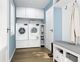 Bosch® 300 Series White Front Load Washer & Electric Dryer Laundry Pair-3