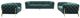 VIG Furniture Divani Casa Quincey 3-Piece Green Sofa Set-0
