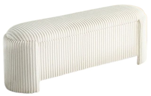 Furniture of America® Grainne White Storage Bench-0
