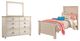 Signature Design by Ashley® Willowton 3-Piece Whitewash Twin Panel Bed Set-0