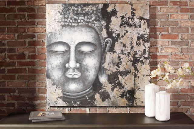 Signature Design by Ashley® Donar Black/Silver Wall Art-1