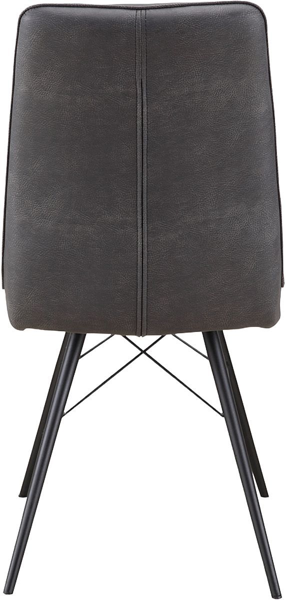 Moe's Home Collection Morrison 2-Piece Grey Dining Side Chair Set-2