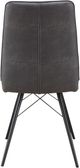 Moe's Home Collection Morrison 2-Piece Grey Dining Side Chair Set-2