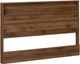 South Shore Holland Natural Walnut Double/Queen Panel Headboard with Storage-0