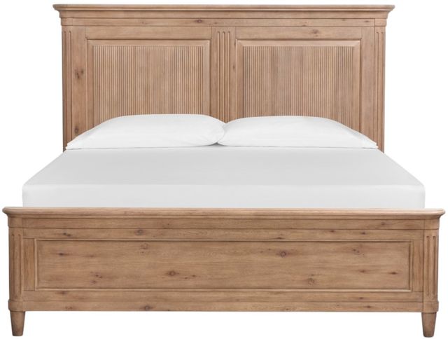 Magnussen Home® Harmony Heights Belgium Wheat 91" California King Panel Bed-2