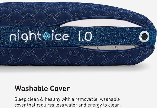 BEDGEAR® Night Ice 1.0 Performance® Blue Medium Standard Bed Pillow-8