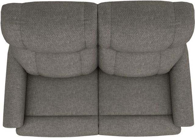 La-Z-Boy® Pinnacle Graphite Power Wall Reclining Loveseat with Headrest and Lumbar-4