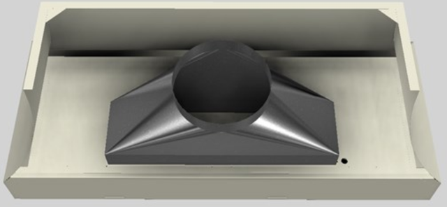 Vent-A-Hood® Designer Series 60" Biscuit Wall Mounted Range Hood-3