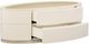 Caracole® Adela Blush Taupe/Washed Alabaster Cocktail Table-2